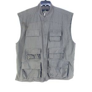 Redhead Outdoor Vest Men's Sz XL Green Collared
